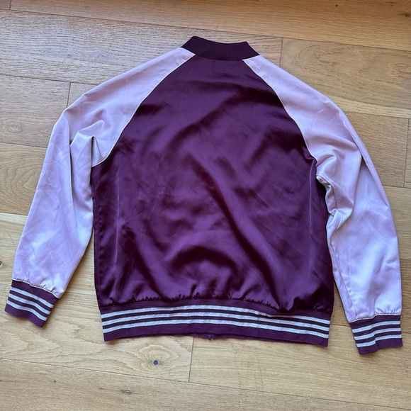 Adidas Originals purple and pink bomber jacket - Picture 4 of 9